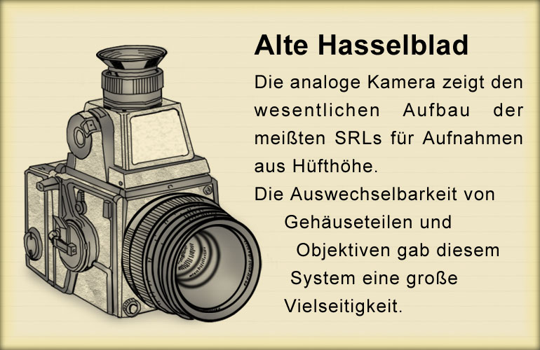 Dokumentation über die Hasselblad Kamera