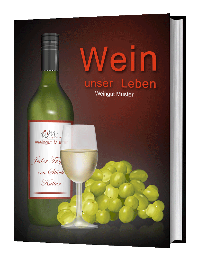 Buchcover - Wein, unser Leben