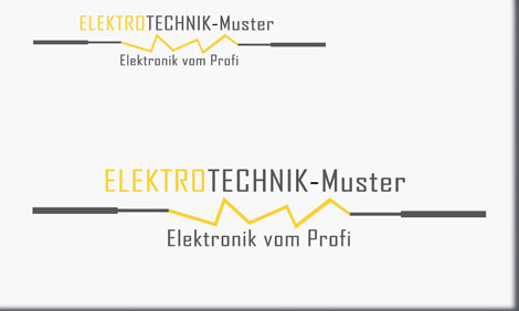 Beispiellogo - Elektrotechniker