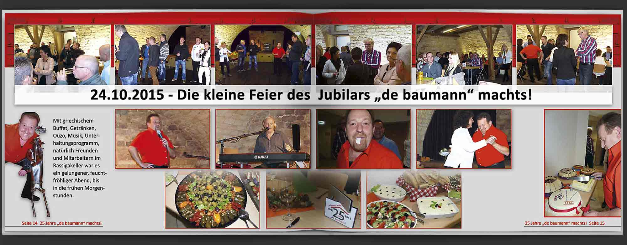 Feier des Jubilars